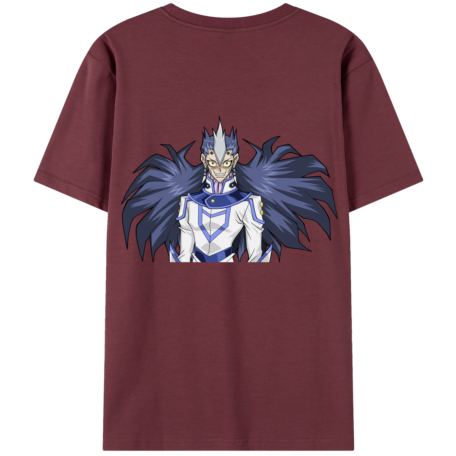 （画像用） 遊☆戯☆王 Yu-Gi-Oh! 綿100％半袖Tシャツ（背面プリント）